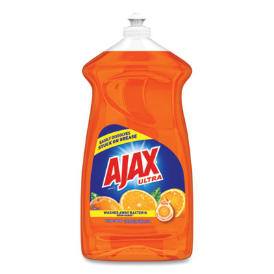 Ajax Dish Detergent, Liquid, Orange, 52 oz, Bottle, 6/Carton (49860CT)