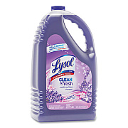 LYSOL Brand Clean and Fresh Multi-Surface Disinfectant Cleaner, Lavender and Orchid Essence, 144 oz Bottle (88786EA)