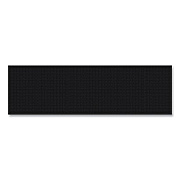 Apache Mills Absorba Select Entry Mat, Rectangular, Pepper/Black Crush-Resistant Needle-Punched Surface, 36" x 10 ft (032023)