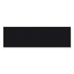 Apache Mills Absorba Select Entry Mat, Rectangular, Pepper/Black Crush-Resistant Needle-Punched Surface, 36" x 10 ft (032023)