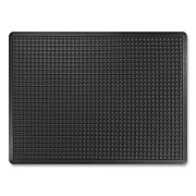 Apache Mills Bubble Flex Anti-Fatigue Mat, Rectangular, Black Crush-Resistant Non-Slip Surface, 36" x 48" (052023)