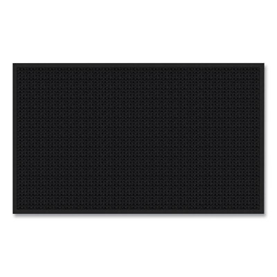 Apache Mills Absorba Select Entry Mat, Rectangular, Pepper/Black Crush-Resistant Needle-Punched Surface, 36" x 60" (012023)