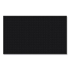 Apache Mills Absorba Select Entry Mat, Rectangular, Pepper/Black Crush-Resistant Needle-Punched Surface, 48" x 72" (022023)