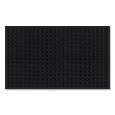 Apache Mills Absorba Select Entry Mat, Rectangular, Pepper/Black Crush-Resistant Needle-Punched Surface, 48" x 72" (022023)