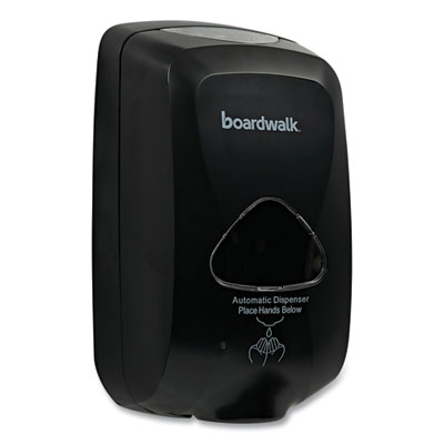 Boardwalk Touch-Free Foam Soap Dispenser, 1,200 mL, 6 x 4.05 x 10.58, Black (42200)