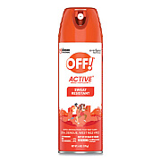 OFF! ACTIVE Insect Repellent, 6 oz Aerosol Spray, 12/Carton (334678)
