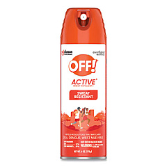 OFF! ACTIVE Insect Repellent, 6 oz Aerosol Spray, 12/Carton (334678)
