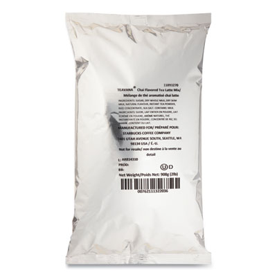 Starbucks Teavana Chai Tea Latte Mix, 2 lb Bag (12421380)