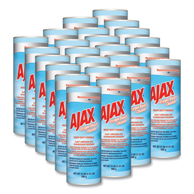 Ajax Oxygen Bleach Powder Cleanser, 21oz Can, 24/Carton (14278CT)