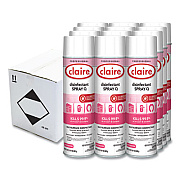 Claire Spray Q Disinfectant, Country Fresh Scent, 17 oz Aerosol Spray, Dozen (1001)