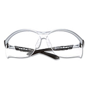 3M BX Molded-In Diopter Safety Glasses, 2.5+ Diopter, Silver/Black Half Frame, Clear Dual Lens (1137600000)