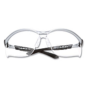 3M BX Molded-In Diopter Safety Glasses, 2.0+ Diopter, Silver/Black Half Frame, Clear Dual Lens (1137500000)