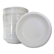 Boardwalk Paper Dinnerware, Bowl, 12 oz, White, 1,000/Carton (WH12BOWL)