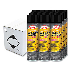 Claire Jet Force Wasp and Hornet Killer, 14 oz Aerosol Spray, 12/Carton (005)