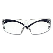 3M SecureFit 200 Protective Eyewear, Frameless, Clear Single Lens (SF201SGAFBLU)