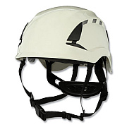3M SecureFit X5000 Series Safety Helmet, Vented, 6-Point Pressure Diffusion Ratchet Suspension, White (X5001VANSI)