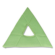 Unger Stingray Glass Cleaning Pads, 10.25" x 9", Green, 5/Pack (SRPD1)