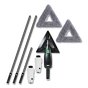 Unger Stingray Refillable Microfiber Cleaning Kit (SRKB4)