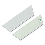 Unger Excella Finishing Pad, Microfiber, 26", White, 5/Pack (EF60F)
