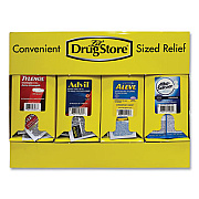 Lil' Drugstore Single-Dose Medicine Dispenser, 105-Pieces, Plastic Case, Yellow (71622)