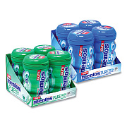 Mentos Pure Fresh Gum Variety Pack, Fresh Mint/Spearmint, 50 Pieces/Bottle, 8 Bottles/Carton (60000727)