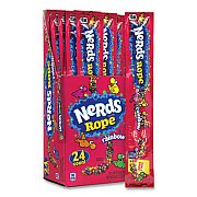 Nestl Nerds Rope Candy, Fruity, 0.92 oz Individually Wrapped, 24/Carton (22002136)