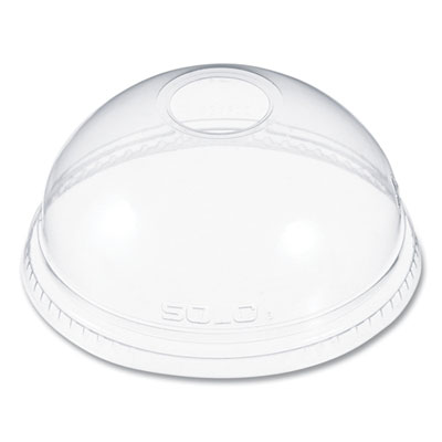 Dart Ultra Clear Dome Cold Cup Lids, Fits 16 oz to 24 oz Cold Cups, Plastic, Clear, 100/Pack (DLR626PK)