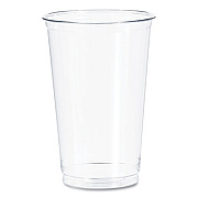 Dart Ultra Clear PETE Cold Cups, 20 oz, Plastic, Clear, 50/Sleeve, 20 Sleeves/Carton (TN20)