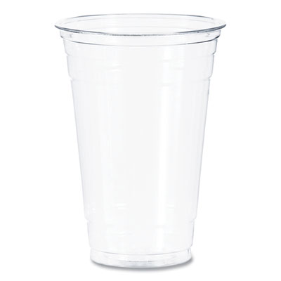 SOLO Ultra Clear Cups, 20 oz, Plastic, 50/Bag, 12 Bags/Carton (TP20)