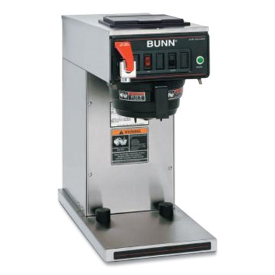 BUNN CWTF-DV-TC Dual Volt Thermal Carafe System, 12 Cups, Silver/Black (230010069)