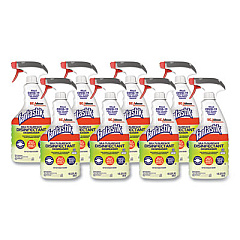 Fantastik Multi-Surface Disinfectant Degreaser, Herbal, 32 oz Spray Bottle, 8/Carton (311836)