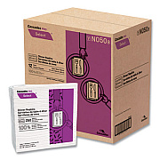 Cascades PRO Select Dinner Napkins, 1-Ply, 16 x 15, White, 250/Pack, 12/Carton (N050)