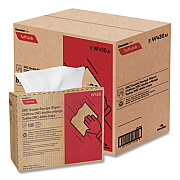 Cascades PRO Tuff-Job Double Recrepe Wipers, 9.75 x 16.5, White, 100/Box, 8 Box/Carton (W430)