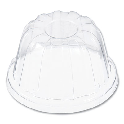 Dart D-T Sundae/Cold Cup Lids, Fits 6 oz/8 oz/12 oz Cold Cups, Plastic, Clear, 50/Pack, 20 Packs/Carton (12HDLC)