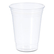 Dart Conex ClearPro Plastic Cold Cups, 16 oz, Clear, 50/Pack, 20 Packs/Carton (16PX)