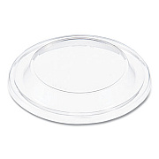 Dart Plastic Dome Lid, Fits 5 oz to 32 oz Hot Cups/Containers, Clear, 100/Pack, 10 Packs/Carton (20DLCR)
