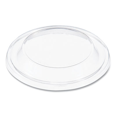 Dart Plastic Dome Lid, Fits 5 oz to 32 oz Hot Cups/Containers, Clear, 100/Pack, 10 Packs/Carton (20DLCR)