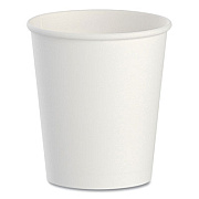 SOLO Paper Water Cups, ProPlanet Seal, 3 oz, White, 100/Bag, 50 Bags/Carton (44CT)