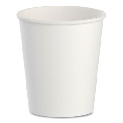 SOLO Paper Water Cups, ProPlanet Seal, 3 oz, White, 100/Bag, 50 Bags/Carton (44CT)