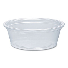 Dart Conex Complements Portion/Medicine Cups, 1.5 oz, Plastic, Translucent, 125/Bag, 20 Bags/Carton (150PC)