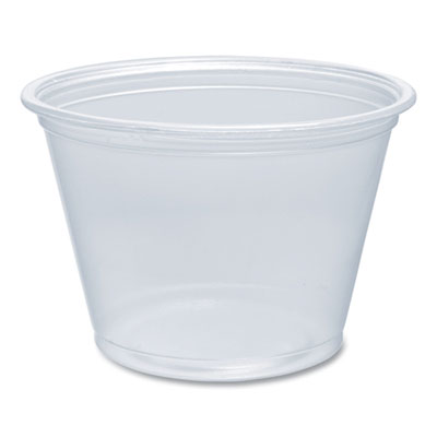 Dart Conex Complements Portion/Medicine Cups, 2.5 oz, Plastic, Clear, 125/Bag, 20 Bags/Carton (250PC)