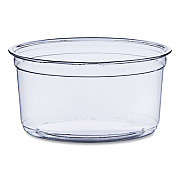 SOLO Bare Eco-Forward RPET Deli Containers, ProPlanet Seal, 12 oz, Clear, Plastic, 50/Pack, 10/Carton (DM12R)