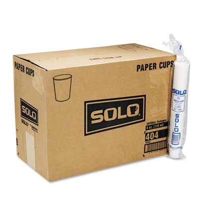 Dart 404CT White Paper Water Cups