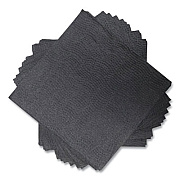 Morcon Tissue Morsoft Beverage Napkins, 2-Ply, 9 x 9.5, Black, 1,000/Carton (VT522)