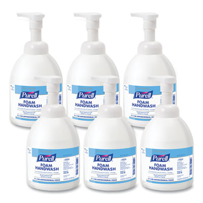 PURELL Healthcare HEALTHY SOAP 2% CHG Antimicrobial Foam, Fragrance-Free, 535 mL, 4/Carton (574206CT)