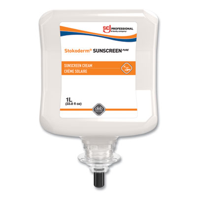 SC Johnson Professional Stokoderm Sunscreen PURE, 1 L Refill, 6/Carton (SUN1L)