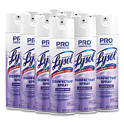 Professional LYSOL Brand Disinfectant Spray, Lavender, 19 oz Aerosol Spray, 12/Carton (89097CT)