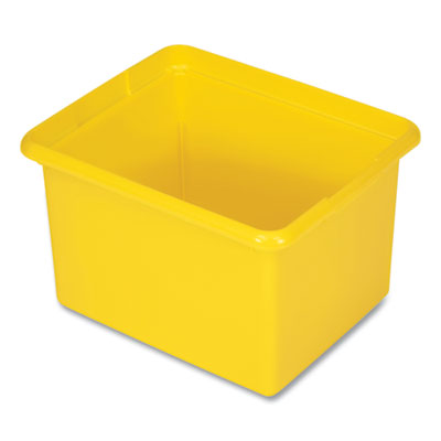 Rubbermaid Commercial Organizing Bin, 30-Quart, Yellow, 2/Carton (FG9T8400YEL)