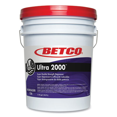 Betco Ultra 2000 Degreaser, Cherry Almond Scent, 5 gal Pail (1360500)