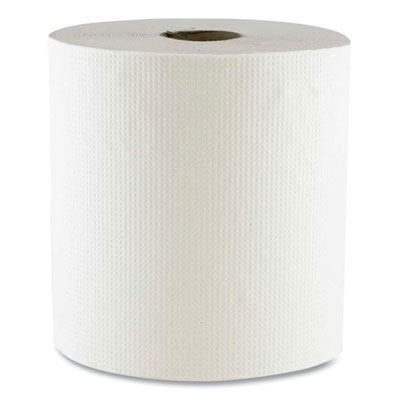 Boardwalk Hard Wound Towel, 1 Ply, 8" x 700 ft, White, 6/Carton (700W)